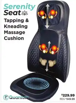 Showcase Serenity Seat Tapping & Kneading Massage Cushion offer