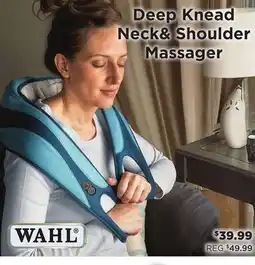 Showcase Deep Knead Neck & Shoulder Massager offer