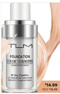Showcase TLM Foundation Color Changing offer