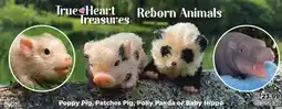 Showcase Poppy Pig, Patches Pig, Polly Panda or Baby Hippo offer