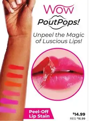 Showcase Peel-Off Lip Stain offer
