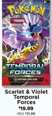 Showcase Scarlet & Violet Temporal Forces offer
