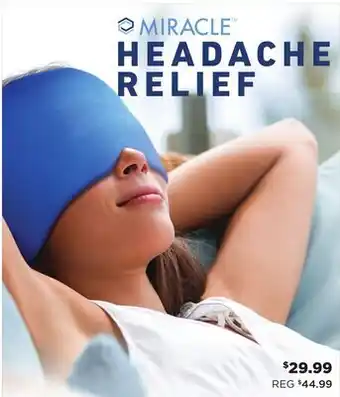 Showcase MIRACLE HEADACHE RELIEF offer