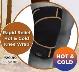 Showcase Rapid Relief Hot & Cold Knee Wrap offer