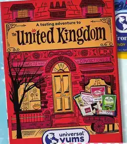 Showcase Universal Yums Snack Box: United Kingdom Candy Shoppe (6 Pieces) offer