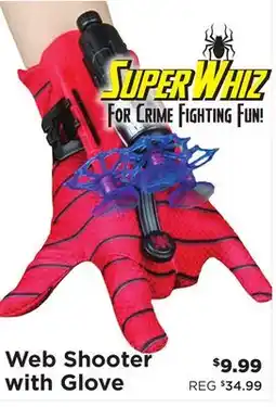 Showcase SuperWhiz Web Shooter with Glove offer