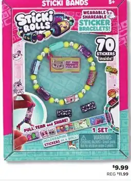 Showcase Sticki Rolls Sticki Bands offer