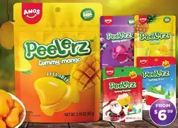 Showcase Amos Peelerz Peelable Gummy Candies offer