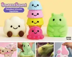 Showcase SqueezeSquad Detailed Silicone Squishies offer