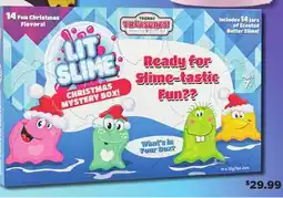 Showcase LIT Slime Novelty Fidget Putty Holiday Advent Calendar (14 Different Butter Slimes!) offer