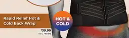 Showcase Rapid Relief Hot & Cold Back Wrap offer