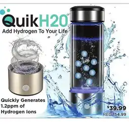Showcase Quickly Generates 1.2ppm of Hydrogen Ions offer