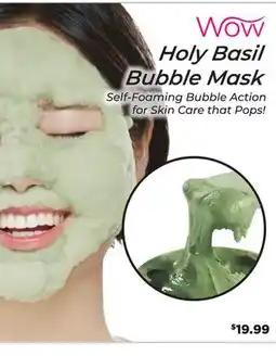 Showcase Holy Basil Bubble Mask offer