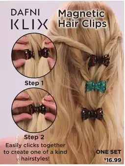 Showcase Magnetic Hair Clips offer