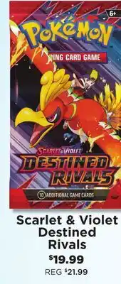 Showcase Scarlet & Violet Destined Rivals offer
