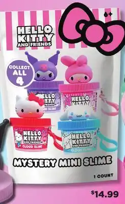 Showcase HELLO KITTY AND FRIENDS MYSTERY MINI SLIME offer