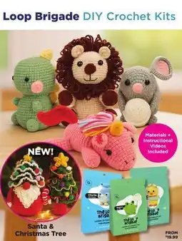 Showcase Loop Brigade DIY Crochet Kits offer