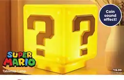 Showcase Super Mario Tabletop Lamp offer