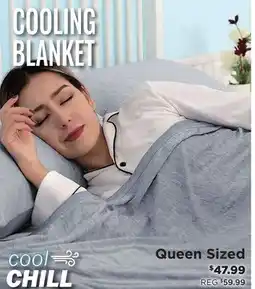 Showcase COOLING BLANKET Queen Sized offer