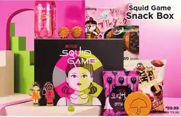 Showcase Squid Game Snack Box offer