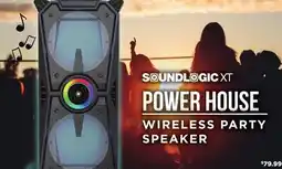 Showcase SoundLogic XT POWER HOUSE WIRELESS PARTY SPEAKER offer