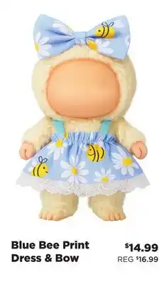 Showcase Blue Bee Print Dress & Bow offer