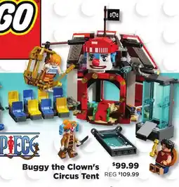 Showcase Buggy the Clown's Circus Tent offer