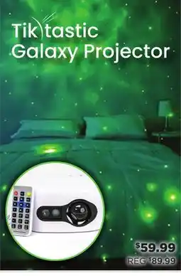 Showcase TikTastic Galaxy Projector offer