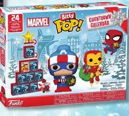 Showcase Bitty Pop! Marvel Countdown Calendar offer