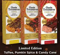 Showcase Limited Edition Toffee, Pumkin Spice & Candy Cane offer