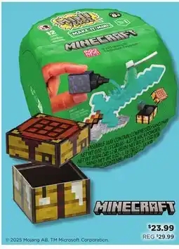 Showcase LEGO Minecraft Advent Calendar 2025 offer