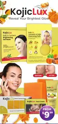Showcase KojicLux Cleansers offer