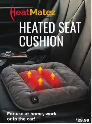 Showcase HeatMatez: Heated Seat Cushion offer