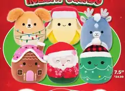 Showcase Squishmallows 7.5 Holiday Squad offer