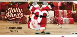 Showcase Handstand Santa offer