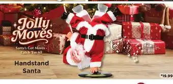 Showcase Handstand Santa offer