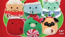 Showcase Squishmallows 7.5 Holiday Squads offer
