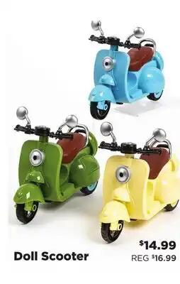 Showcase Doll Scooter offer