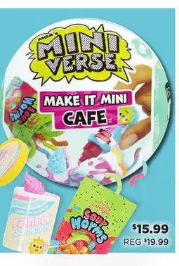 Showcase MGA's Miniverse - Make It Mini Café: Series 5 offer