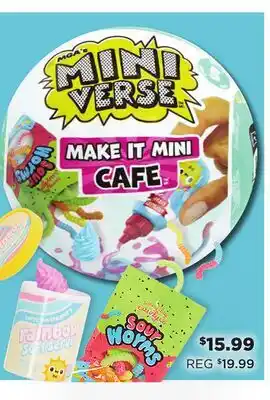 Showcase MGA's Miniverse - Make It Mini Café: Series 5 offer