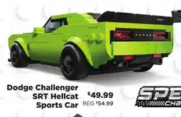 Showcase LEGO Dodge Challenger SRT Hellcat Sports Car offer