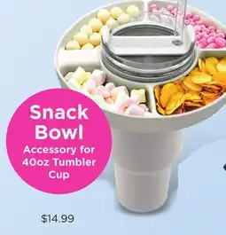 Showcase Snack Bowl Accessory for 40oz Tumbler Cup offer