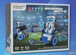 Showcase Brainy 3 in 1 Botz offer