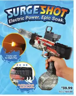 Showcase SurgeShot: Rechargeable Automatic Water Blaster Gun offer
