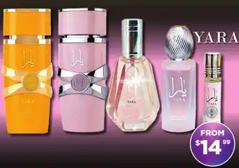 Showcase Yara Fragrances offer