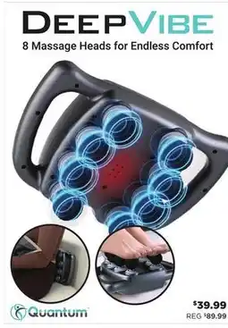 Showcase 8 Massage Heads for Endless Comfort offer