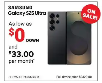 Visions Electronics Samsung Galaxy 525 Ultra offer