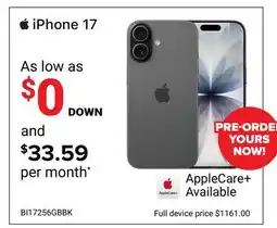 Visions Electronics iPhone AppleCare + offer