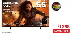 Visions Electronics SAMSUNG 55 OLED NATIVE 120Hz PANEL S85F 4K Smart TV offer