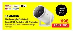 Visions Electronics SAMSUNG The Freestyle (2nd Gen) Smart FHD Portable LED Projector offer